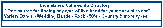 50s live band for Hire Honolulu on Oahu Island Hawaii HI LOGO